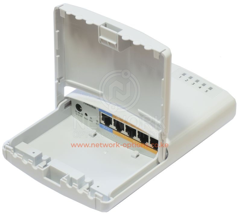 MikroTik RB750P-PBr2 PowerBOX 5-Port Router Kenya