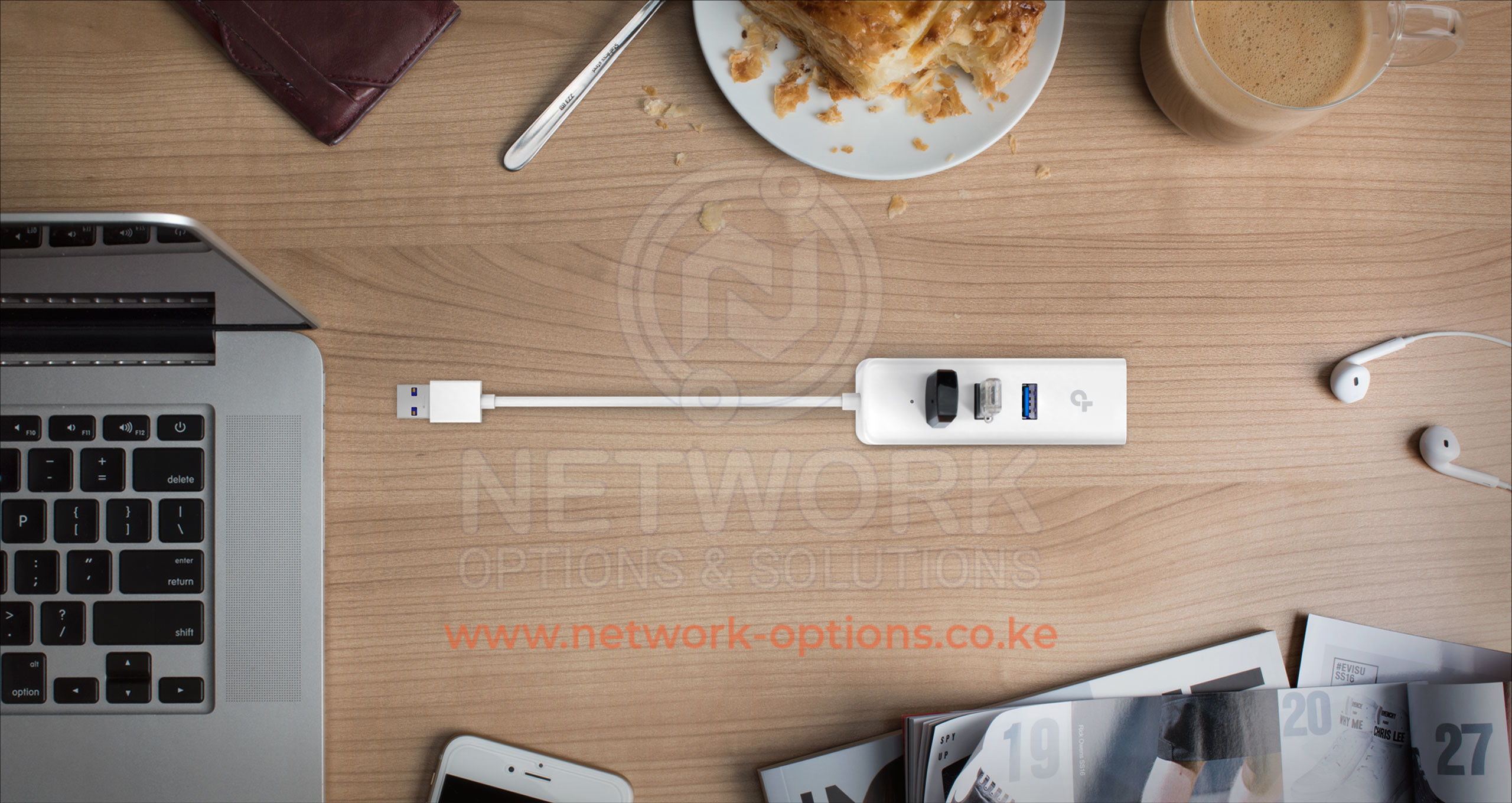 TP-Link UE330 3-Port Hub & Gigabit Ethernet Adapter Kenya