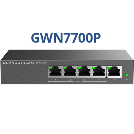Grandstream GWN7700P Unmanaged PoE Network Switch