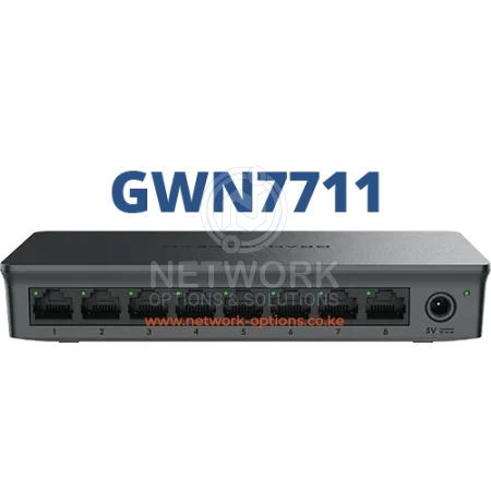 Grandstream GWN7711 Layer 2 Lite 8 Port Managed Switch