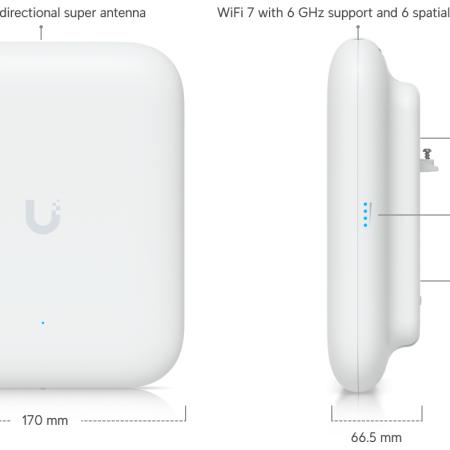 Ubiquiti UniFi U7-Pro Outdoor WiFi 7 Access Point